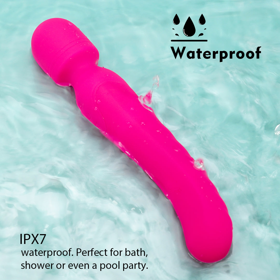 IRIS Waterproof Wand Massager Vibrator in Water