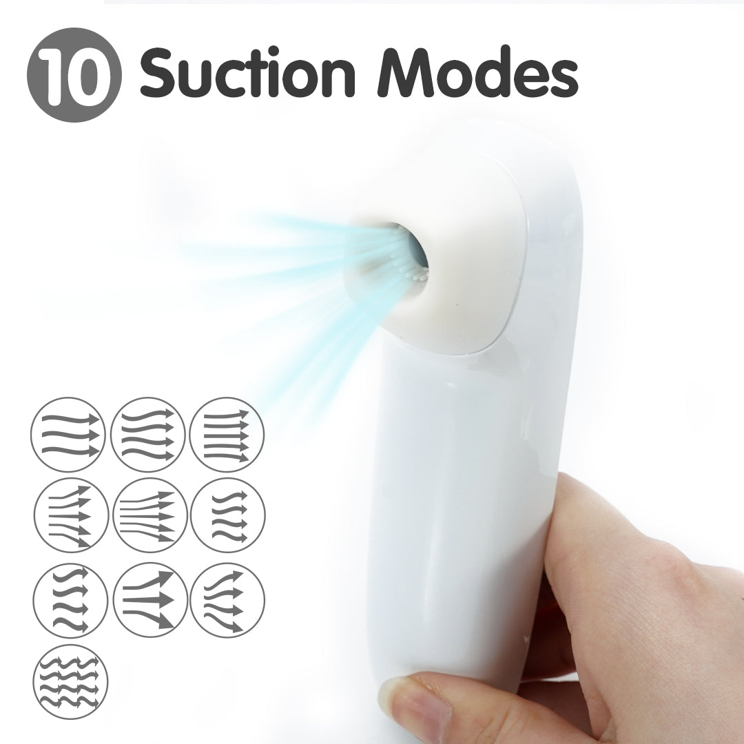 Clitoral Stimulator with 10 Suction Modes - Bad Peach