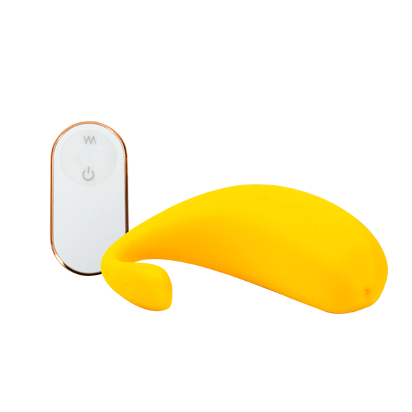 Vibrador recargable con control remoto Banana Love Egg
