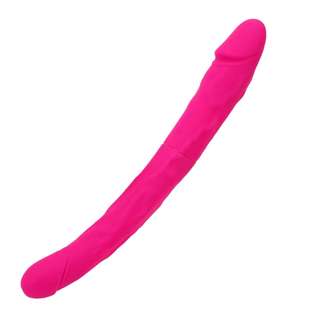 King 3-Double-Ended 12-inch Vibrating Dildo