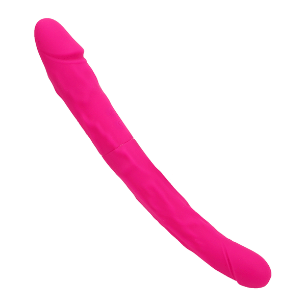 King 3 Dildo vibrador de doble punta 30,48 cm
