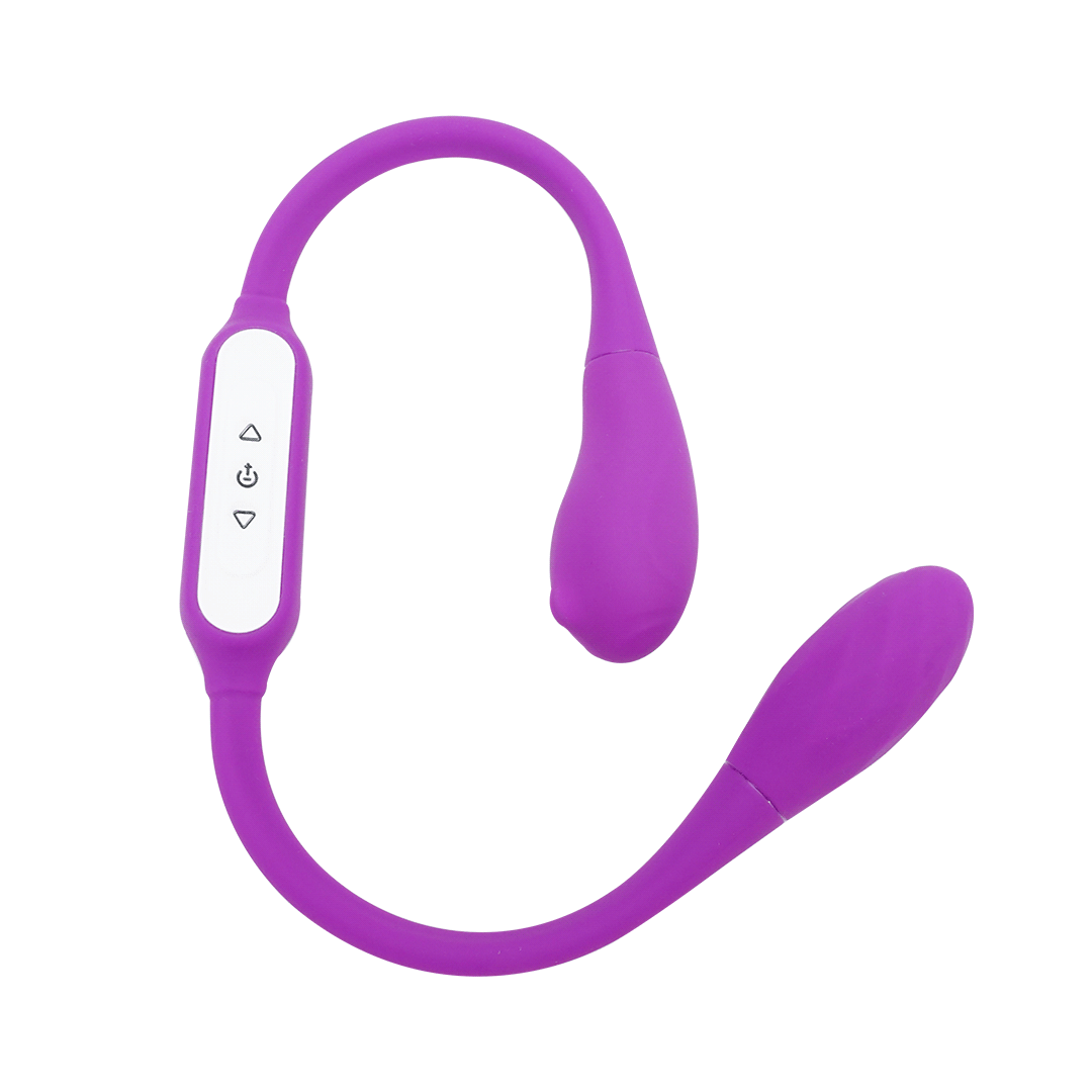 Purple Bulbasaur dual head love egg vibrator