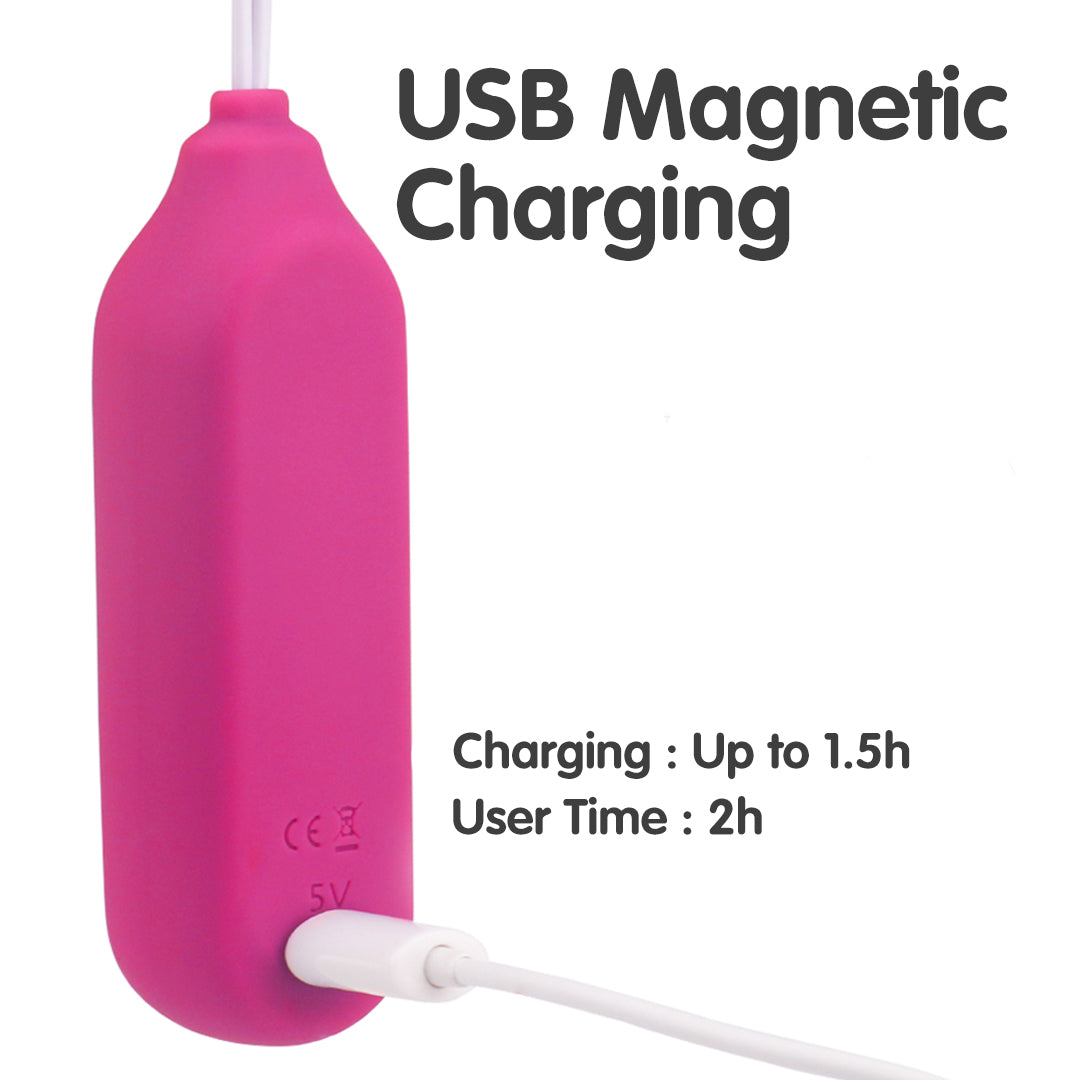 Maria Nipple Sucking Vibrator - USB Magnetic Charging