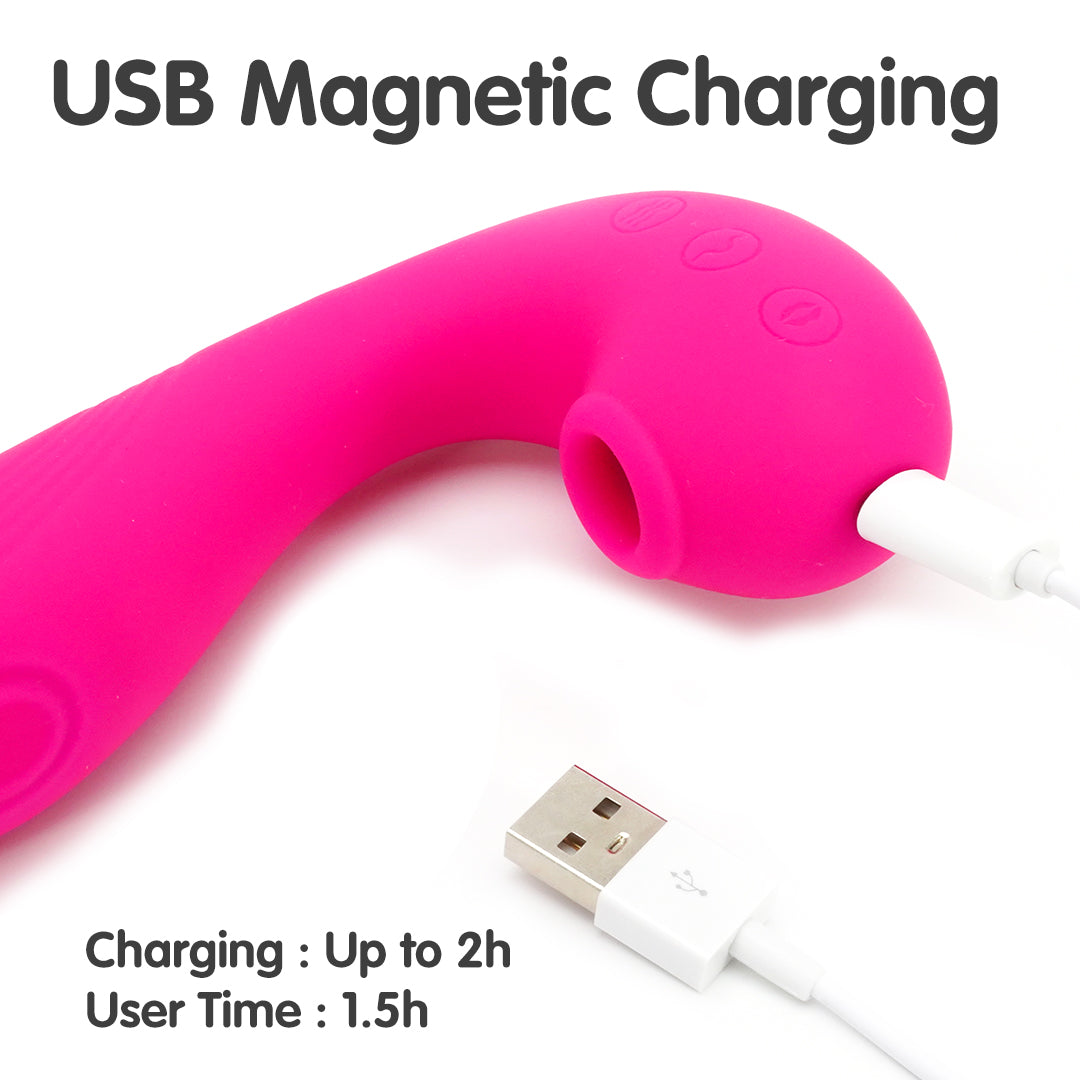 Angel's Wings 3-in-1 Slap Suction Vibrators