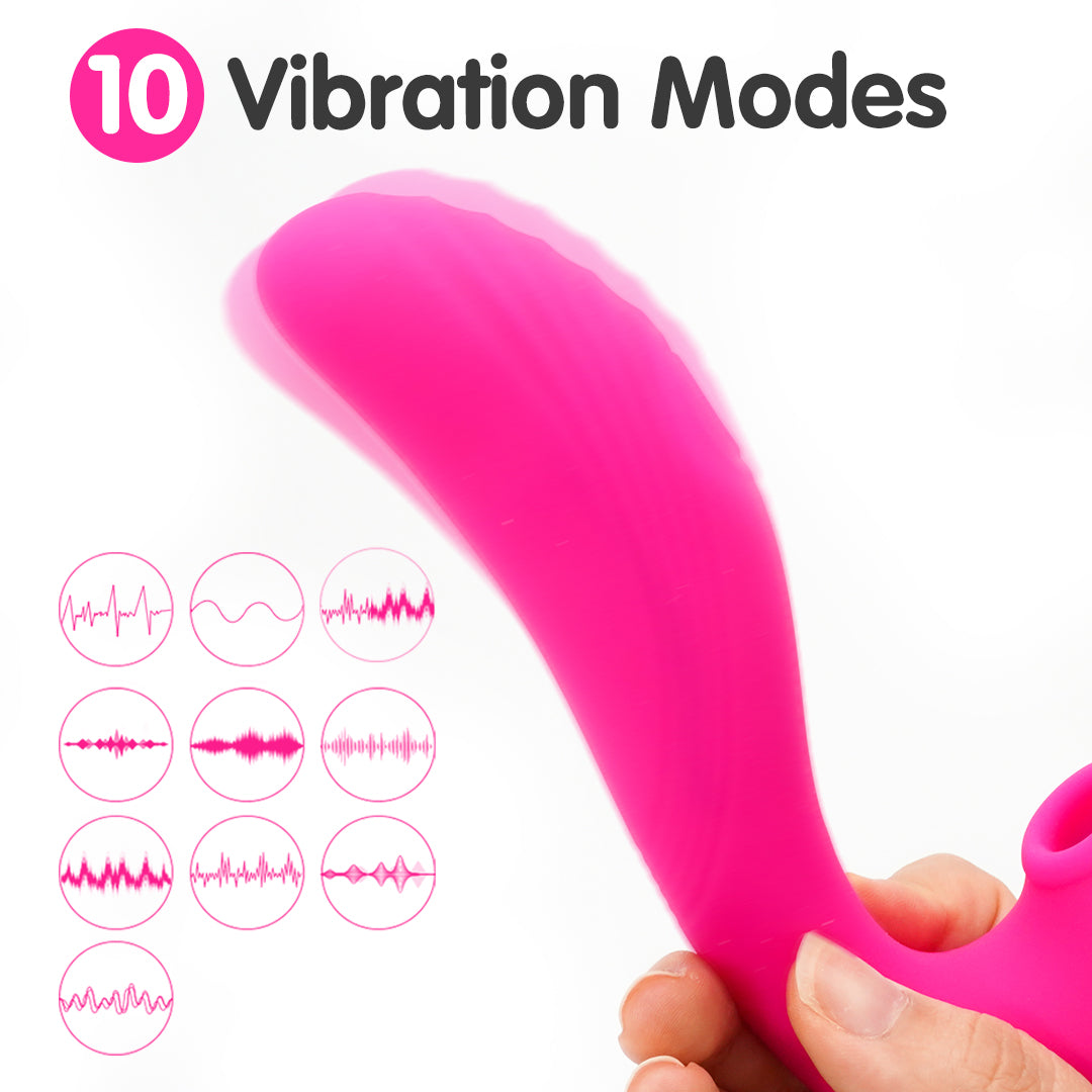 Angel's Wings Vibrator with 10 Vibration Modes