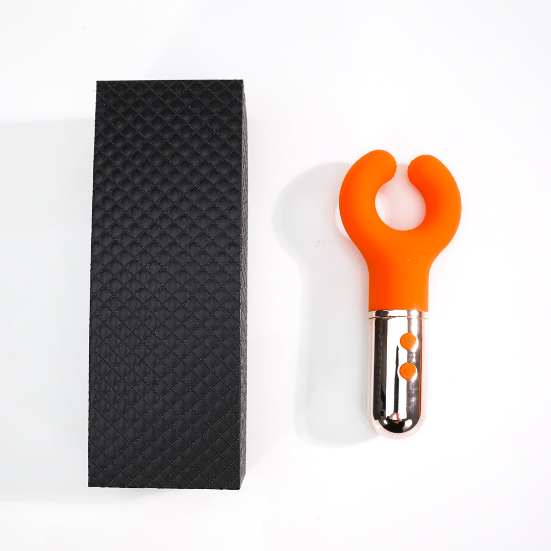 Donuts Clitoral Vibrator with black packaging