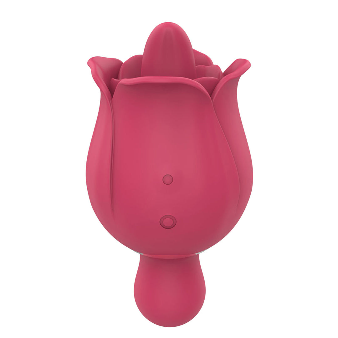 Rose Pro 3 clitoral stimulator, pink flower shape