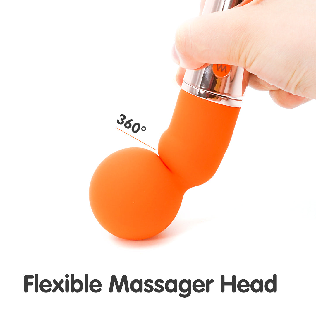 Adding Sugar Deluxe Rechargeable Mini Massage Wand Vibrator