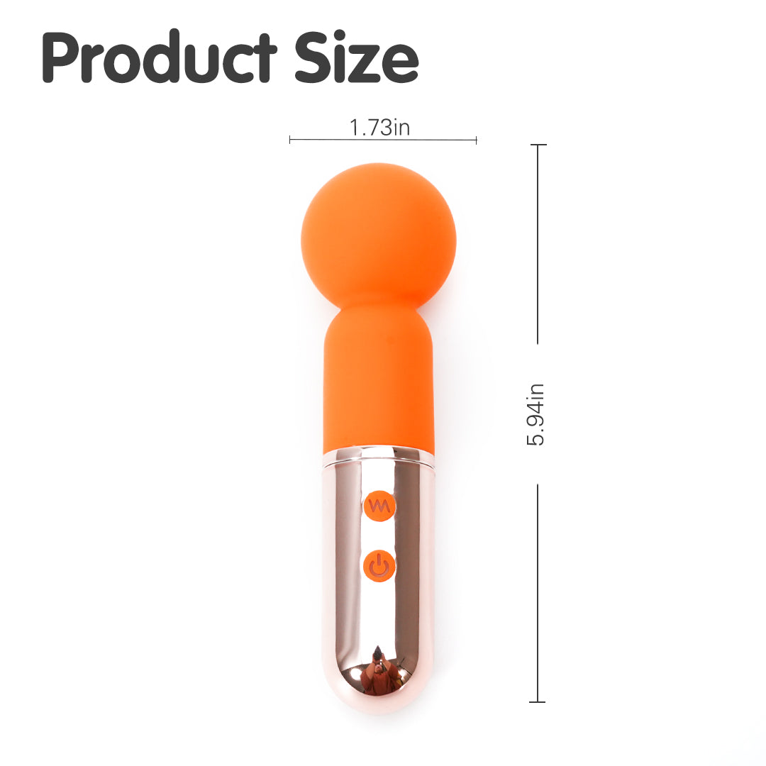 Adding Sugar Deluxe Rechargeable Mini Massage Wand Vibrator