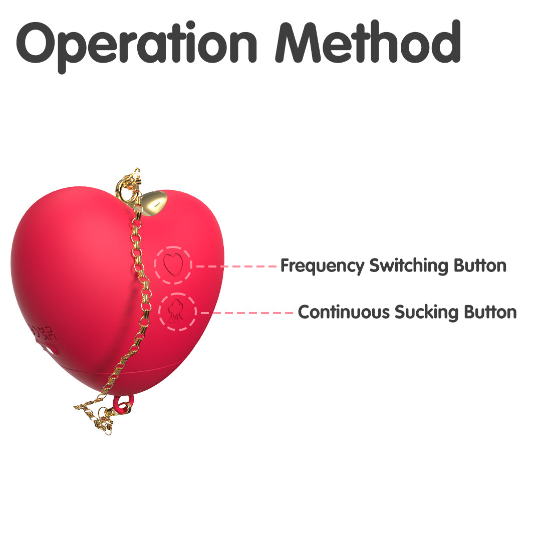 Cupid Love Clitoral Suction Vibrator