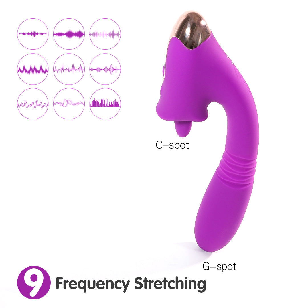 Condice Clit Licking & Thrusting Rabbit Vibrator