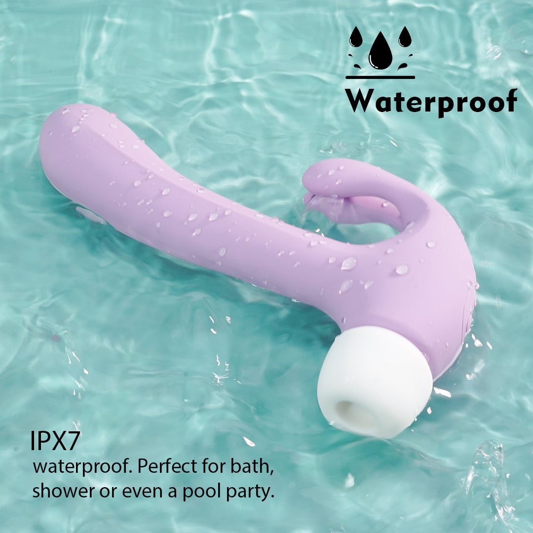 Hammer Rabbit 3-in-1 Vibrator - Waterproof Design