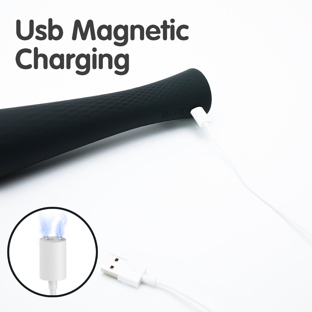Dark Angel Vibrator - USB Magnetic Charging