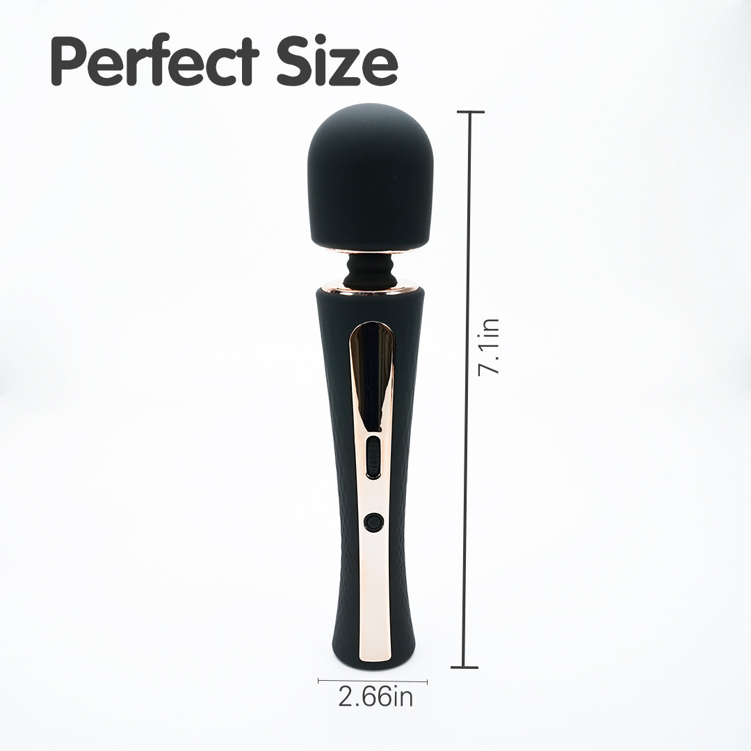 Dark Angel Wand Vibrator - Size and Features