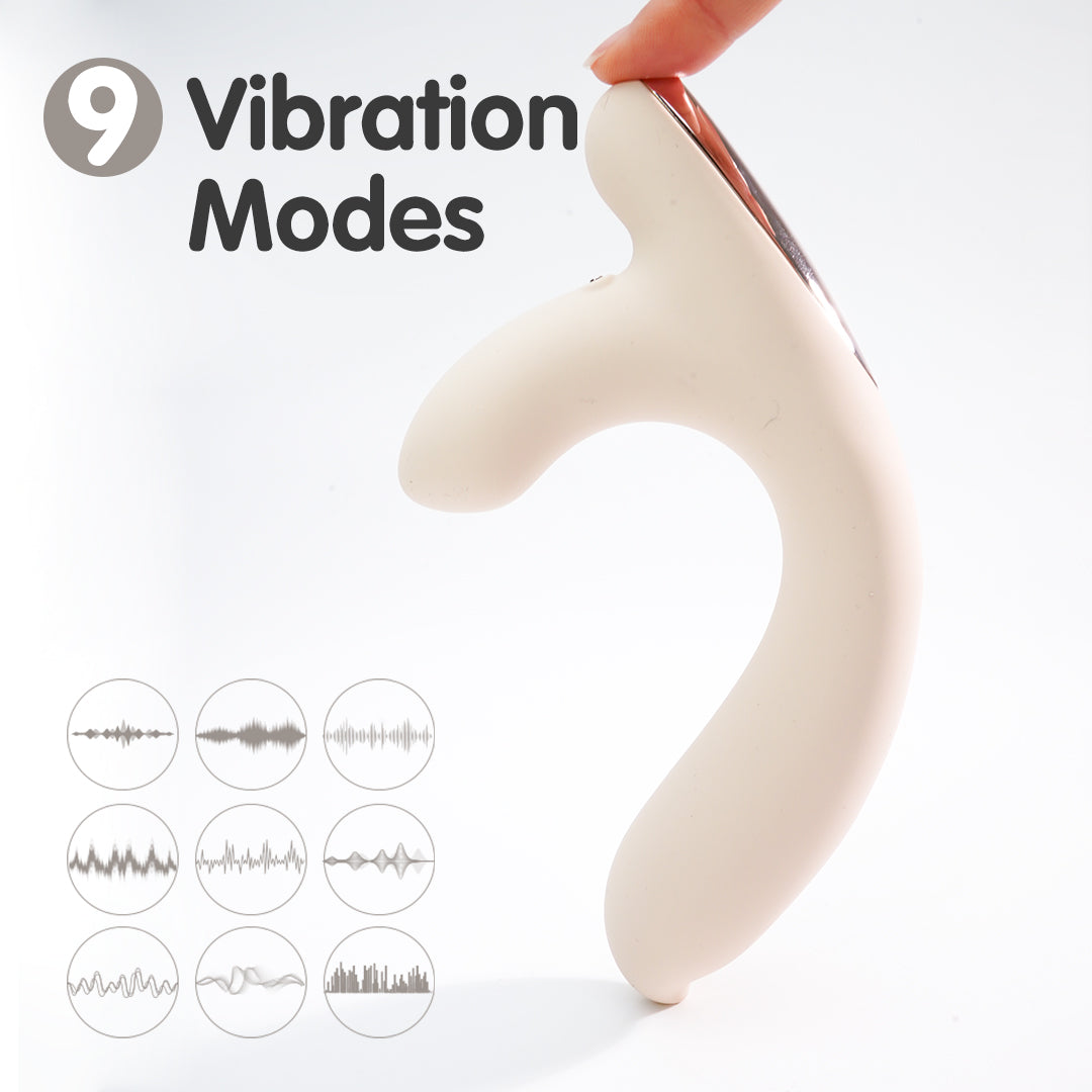 Fox Fairy double vibrator with 9 vibration modes