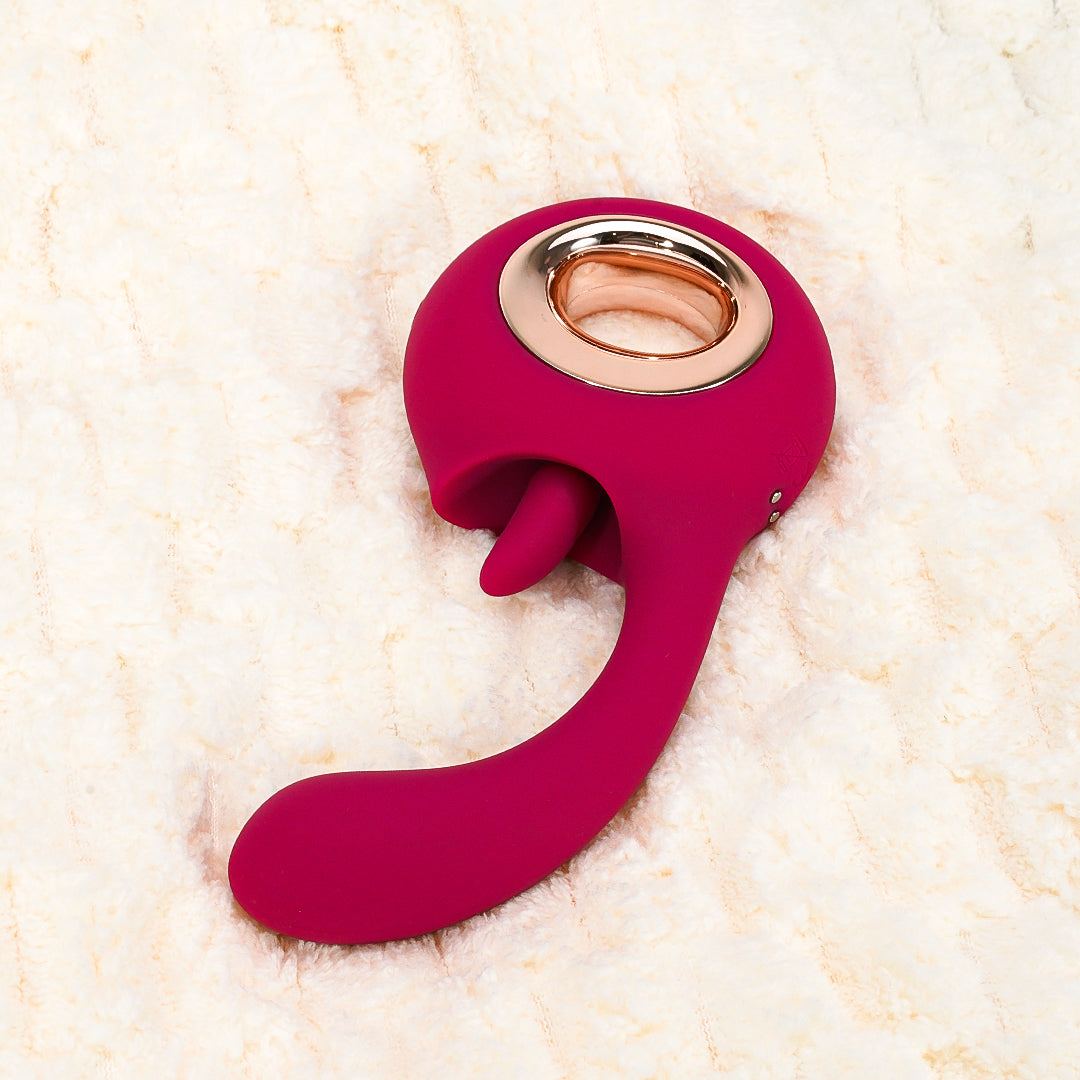 Magenta Woo-Indulge G-Spot and Clitoral Stimulator