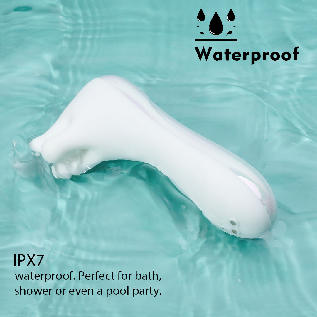 Ivory Touch Nipple Vibrator Waterproof, perfect for bath or shower