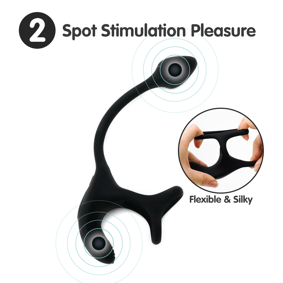 CRADLE OF DEVIL prostate massager, featuring spot stimulation and flexible design