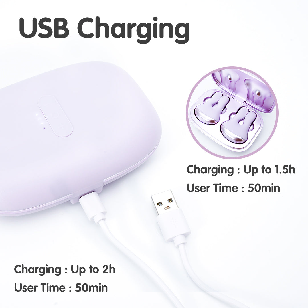 Rabbit Pods Vibrator charging and usage time