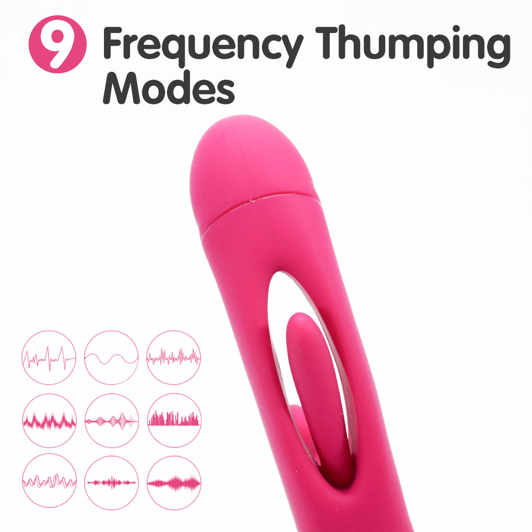 Tease Park 3 In 1 Tongue Clapping Vibrator