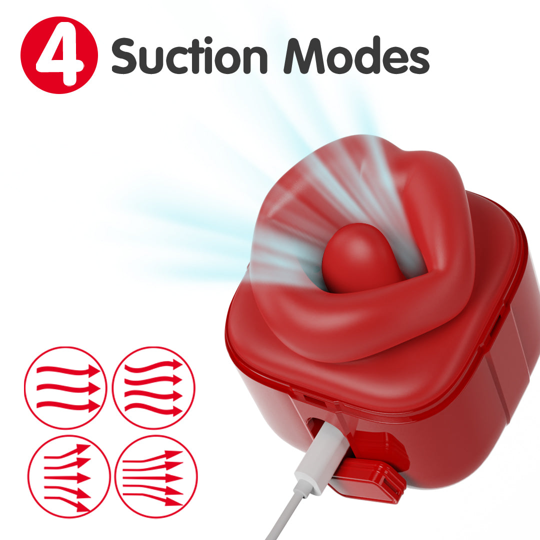 Lovely Kiss Pro 3 IN 1 Tongue Vibrator