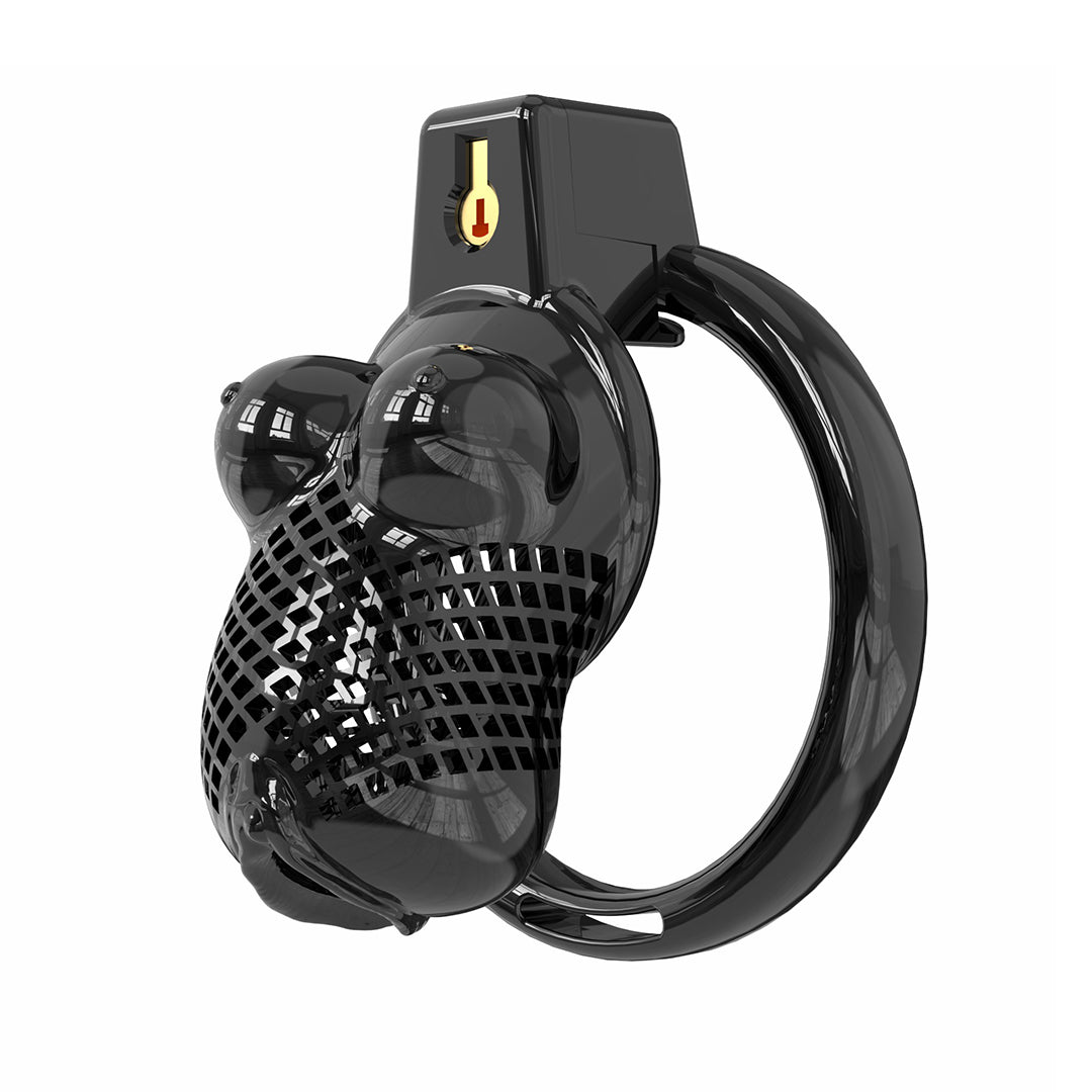Sex Breasts Chastity Cock Cage Kit