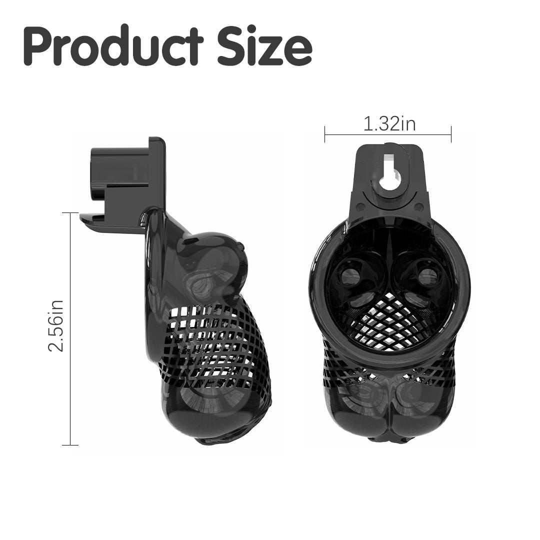 Sex Breasts Chastity Cock Cage Kit