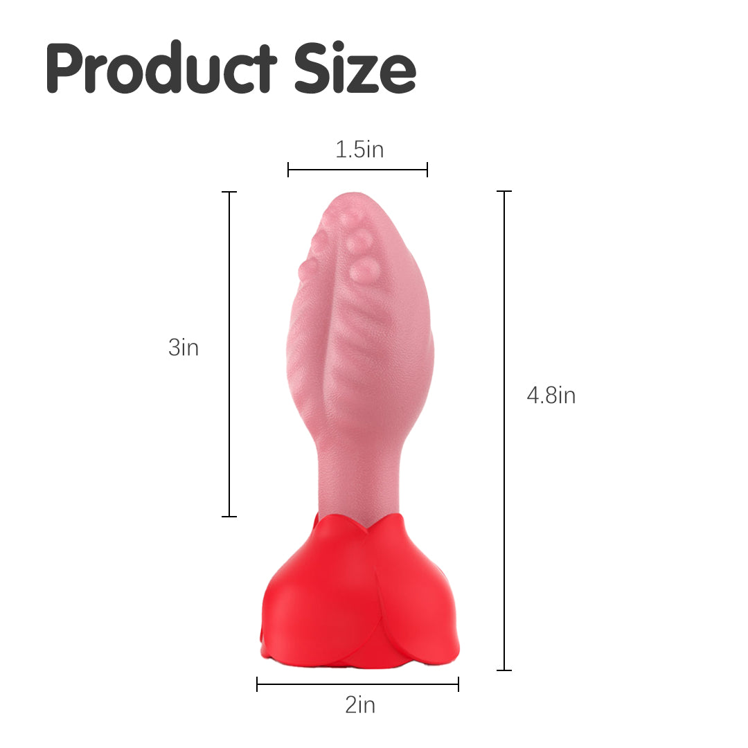RoseSpin Remote Control Rotating & Vibrating Butt Plug