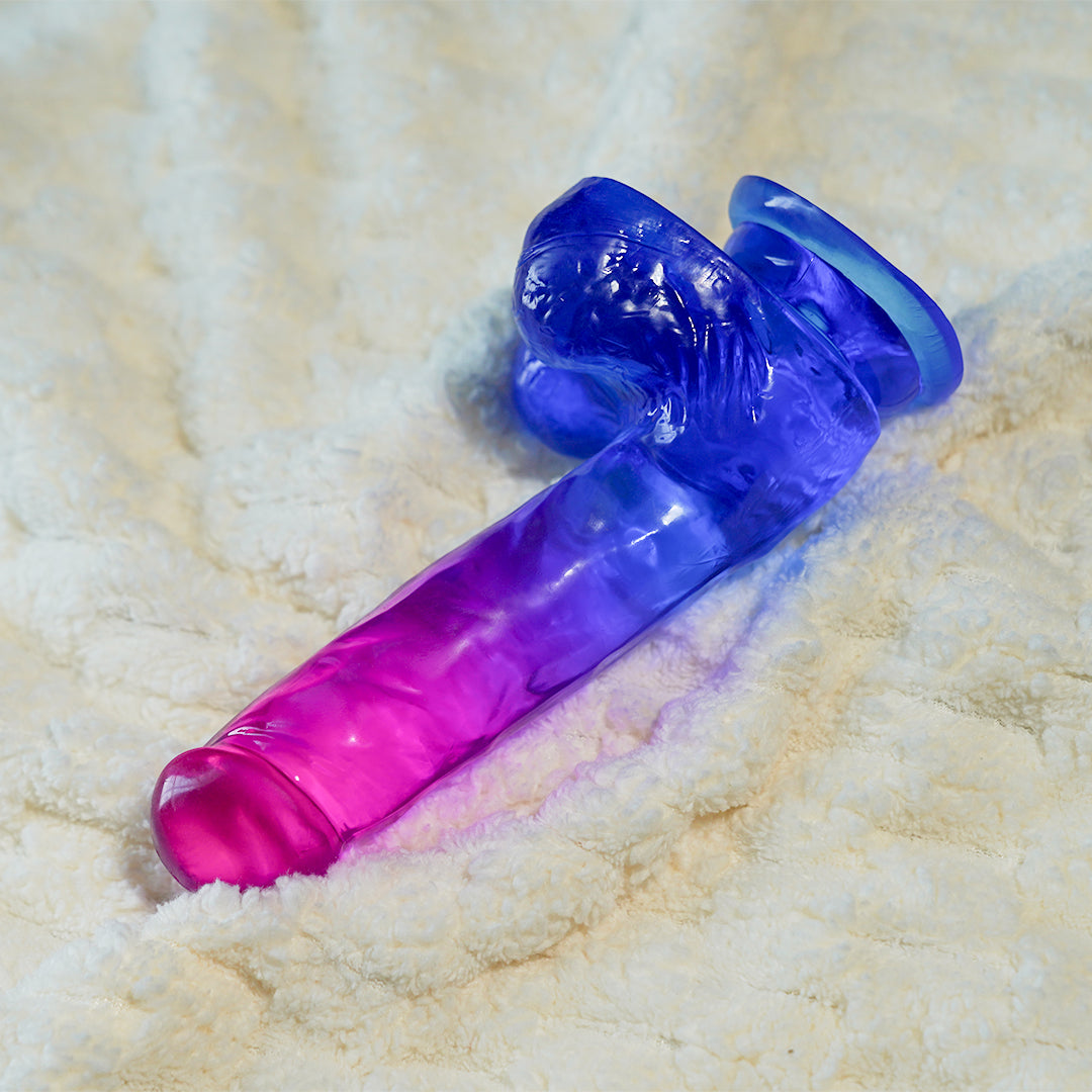 Candy Wave Suction Cup Dildos 7.3 Inch