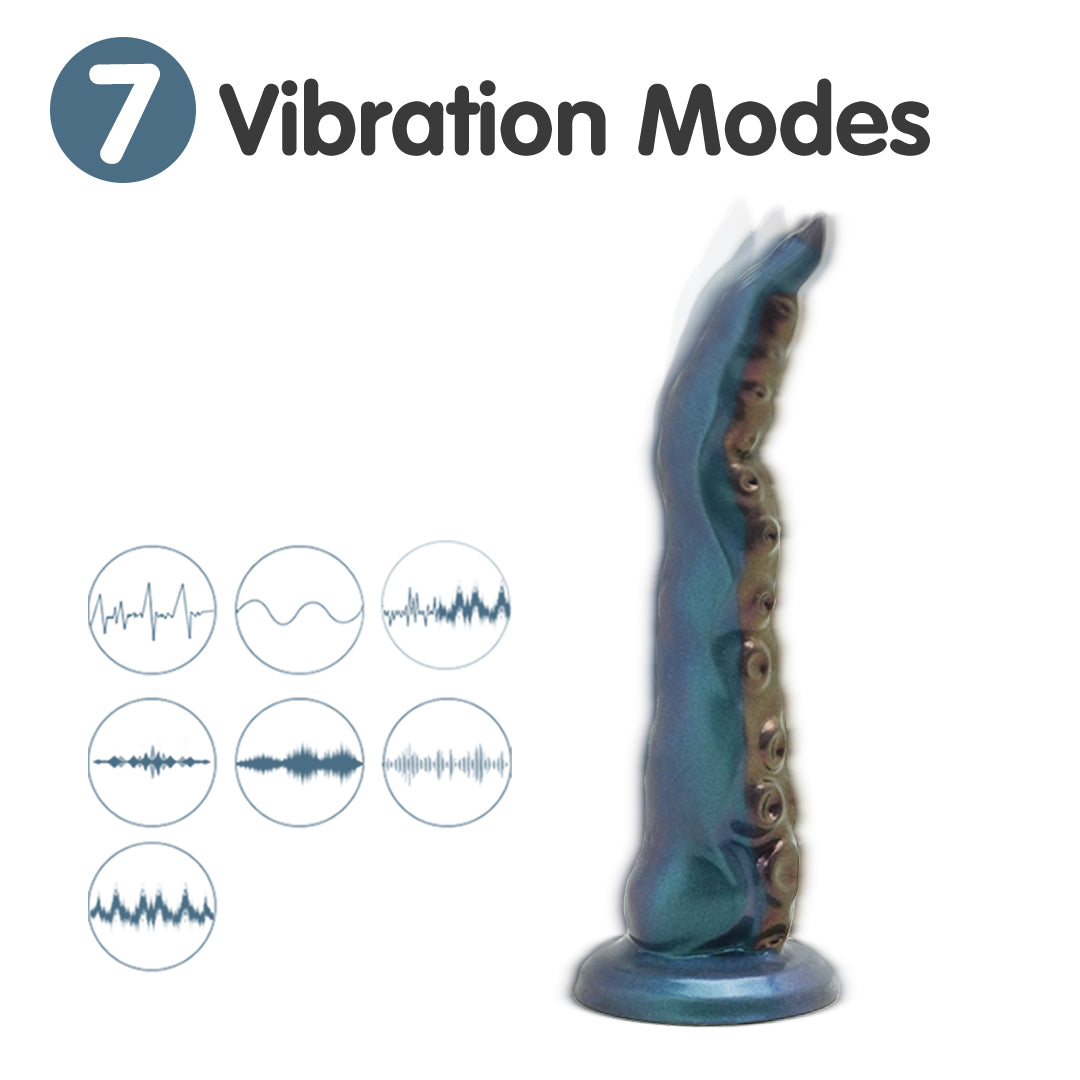 Abyss Wiggle Dildos Vibrator 10.5 Inch