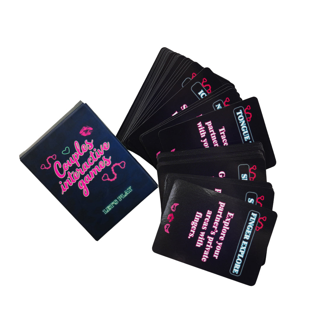 Couples Interesting Games Sex Playing Cards（50 Game Cards）