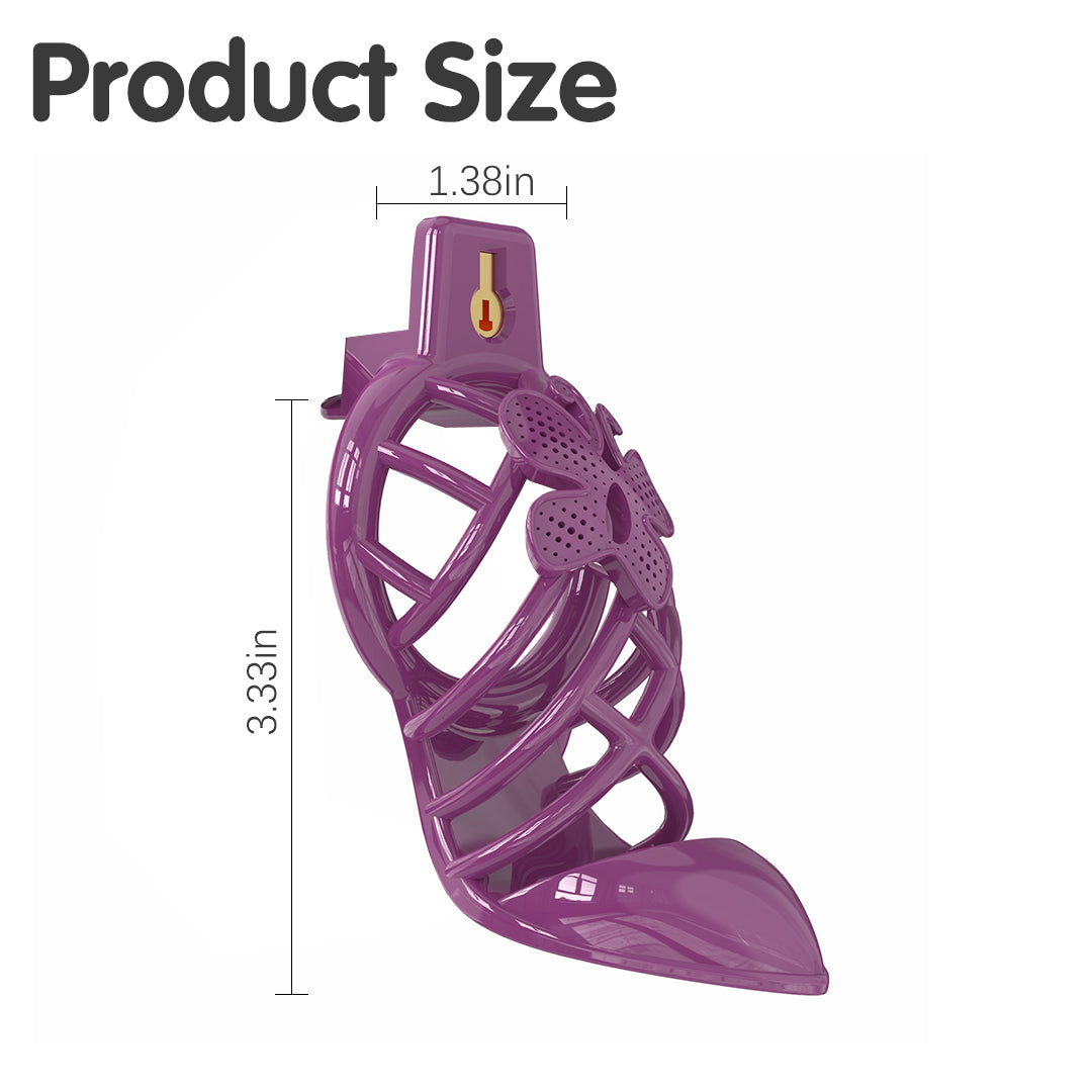 High Heel Chastity Cock Cage Kit