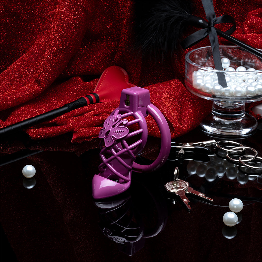 High Heel Chastity Cock Cage Kit