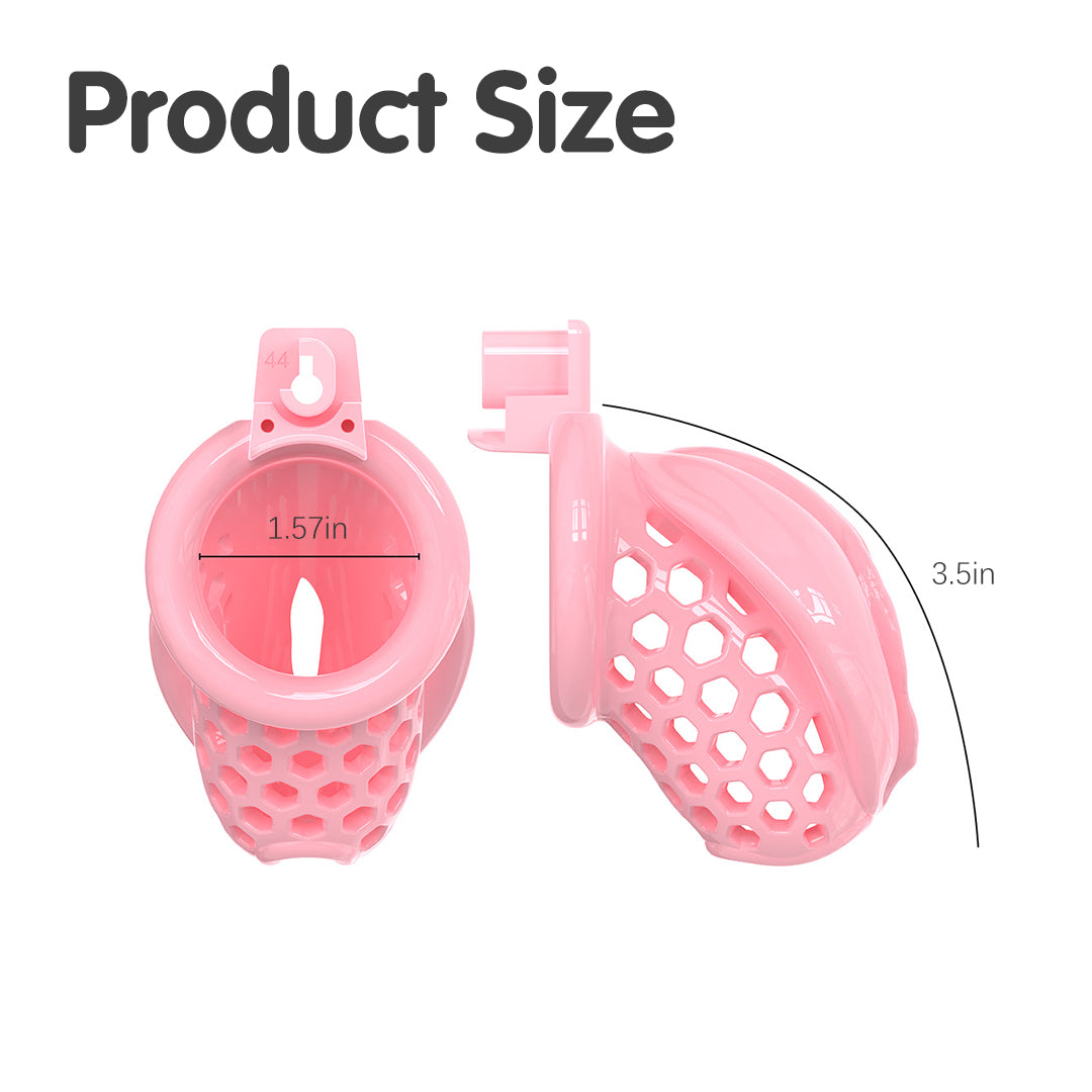 Silk Chastity Cock Cage Kit