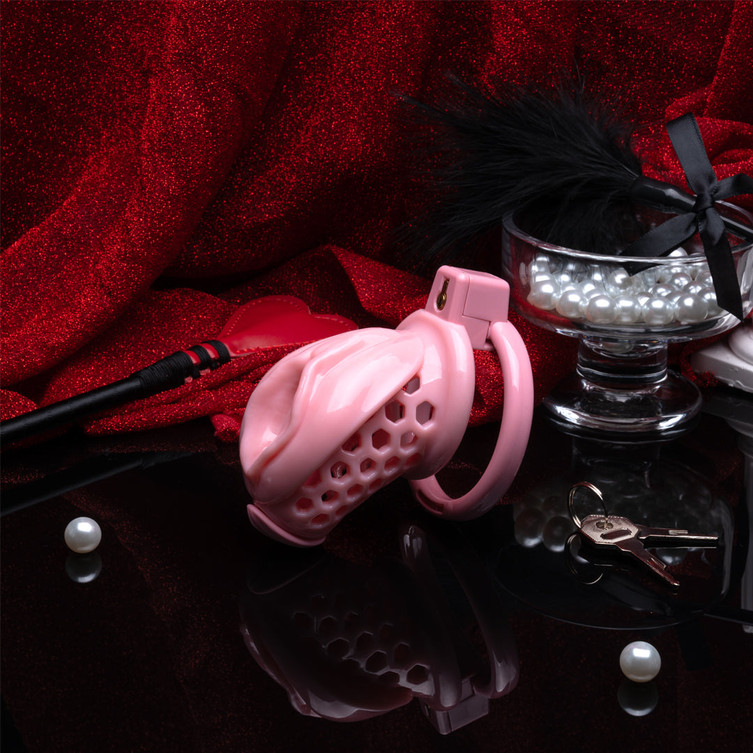 Silk Chastity Cock Cage Kit