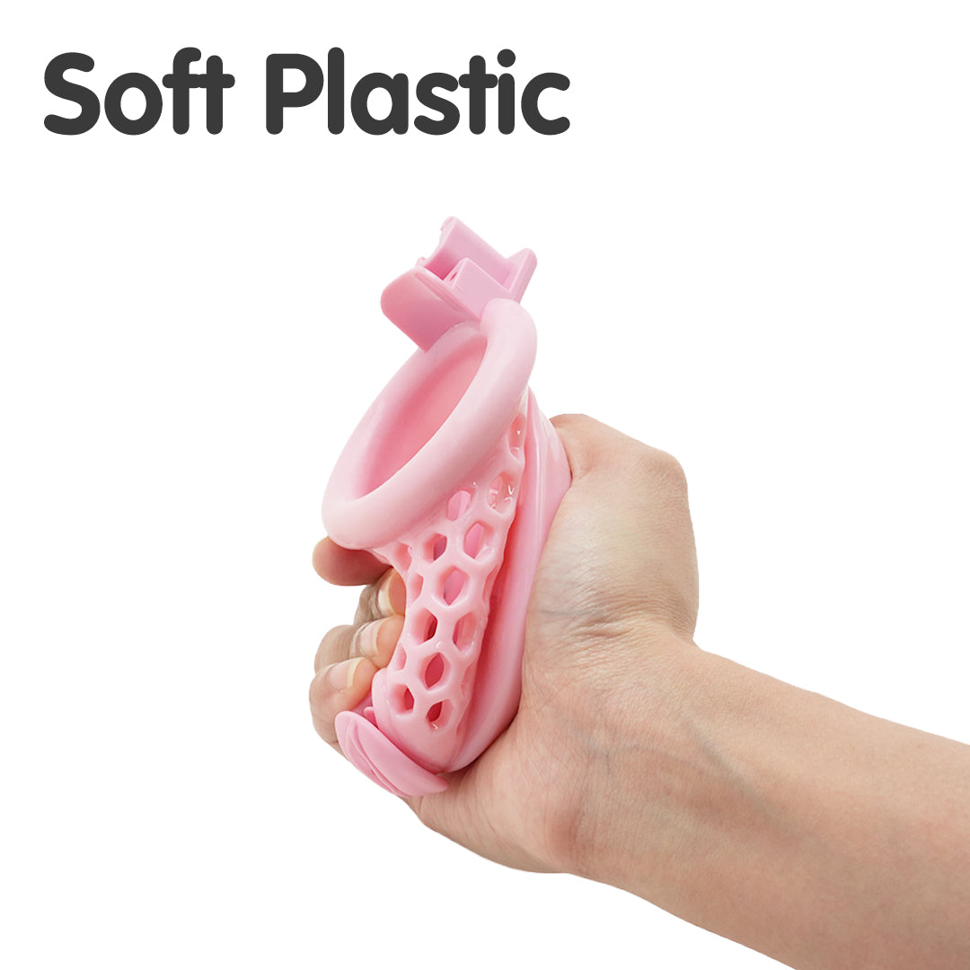 Silk Chastity Cock Cage Kit
