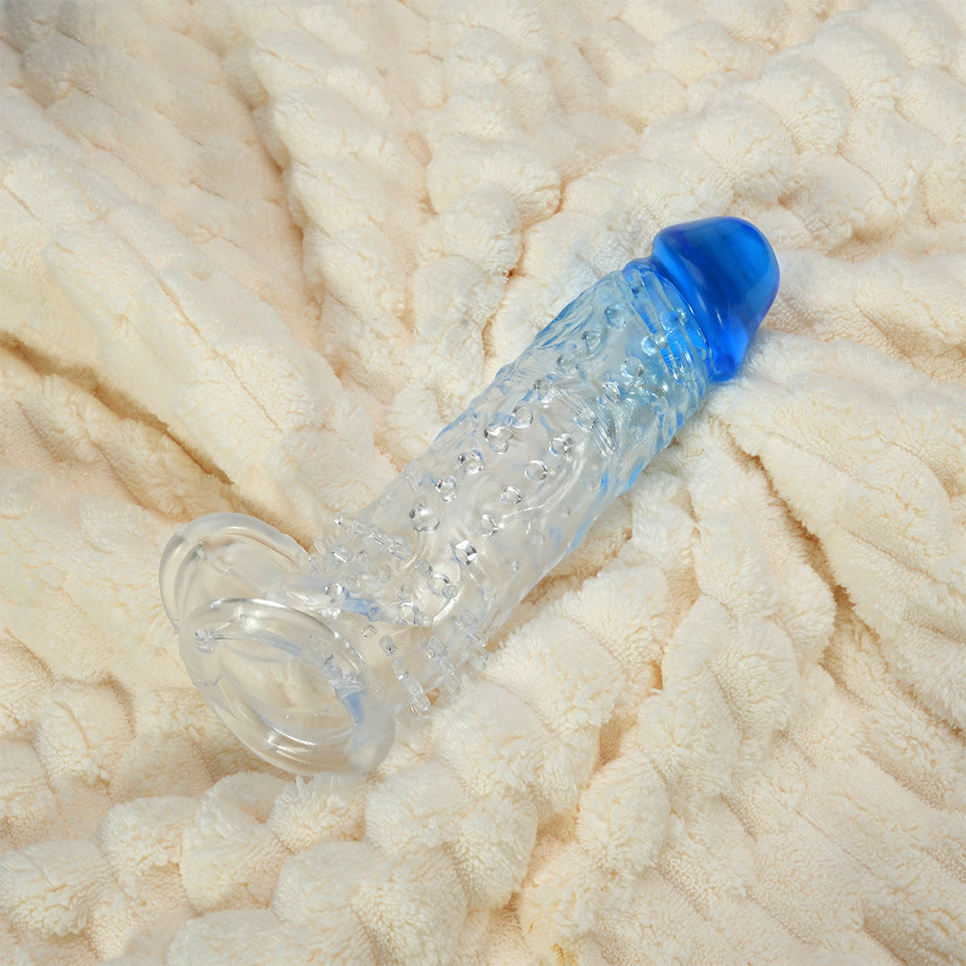 Funda de silicona para pene Blue Rush