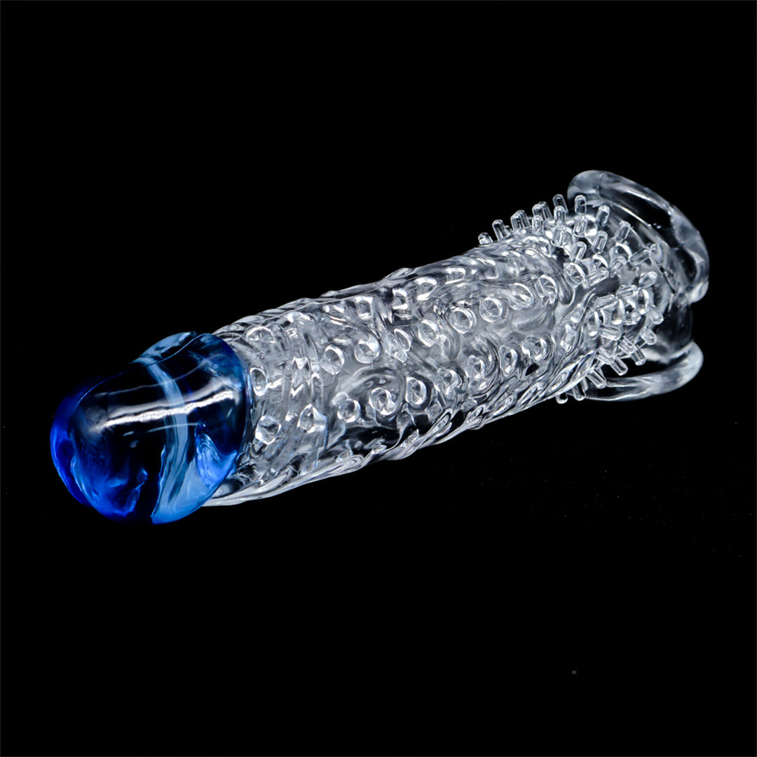 Funda de silicona para pene Blue Rush