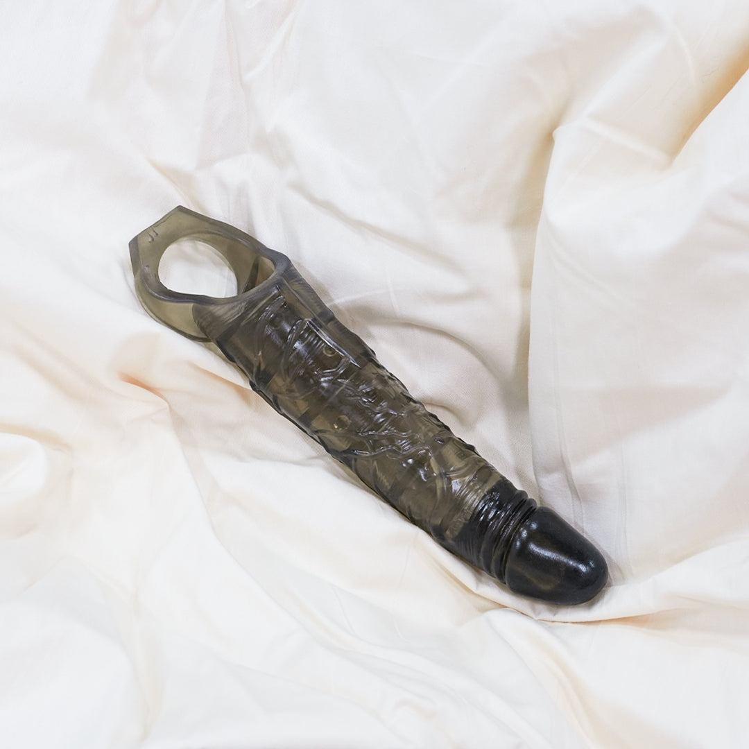 Black Serpent Silicone Penis Sleeve