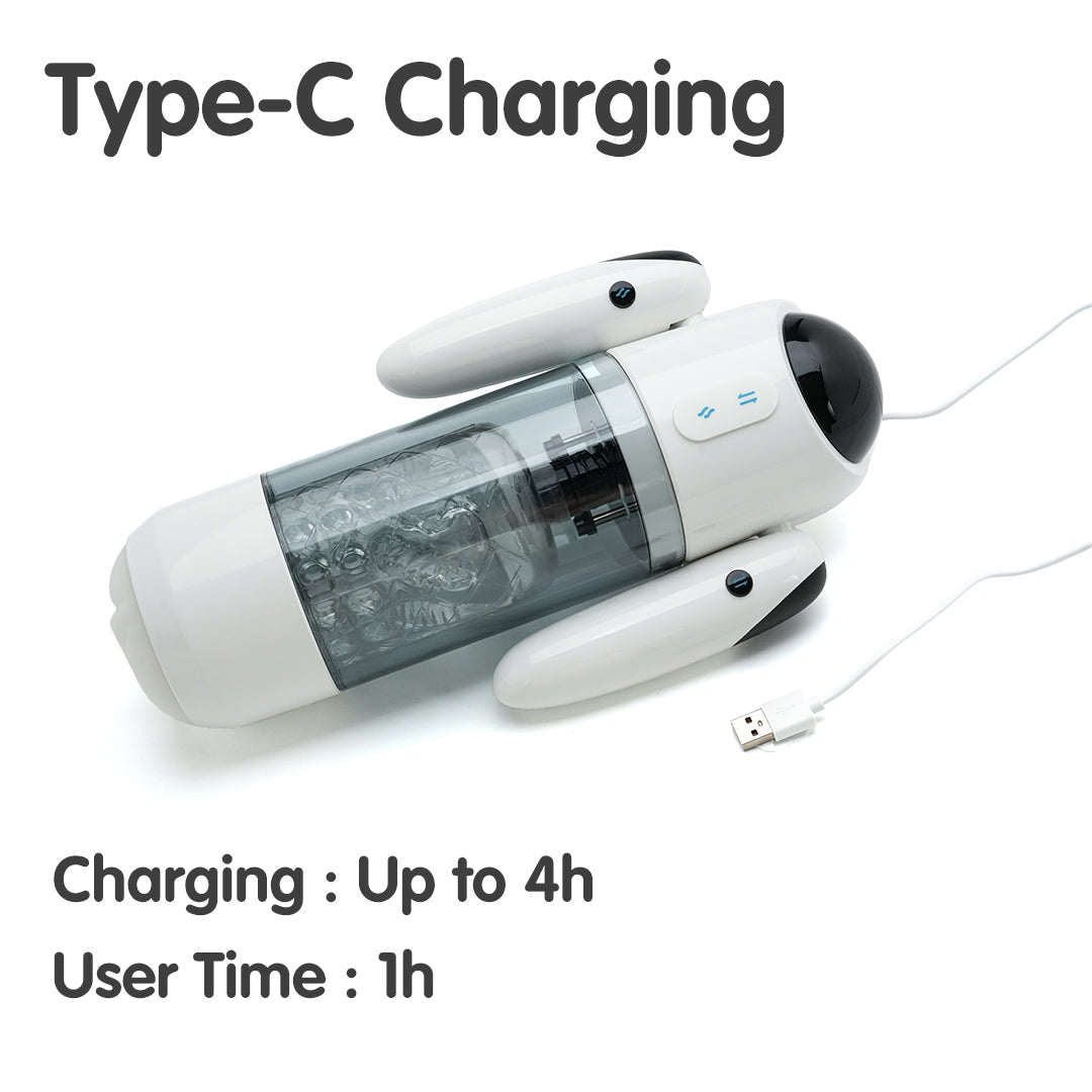 Vava Robot Telescopic Vibrating Male Masturbator