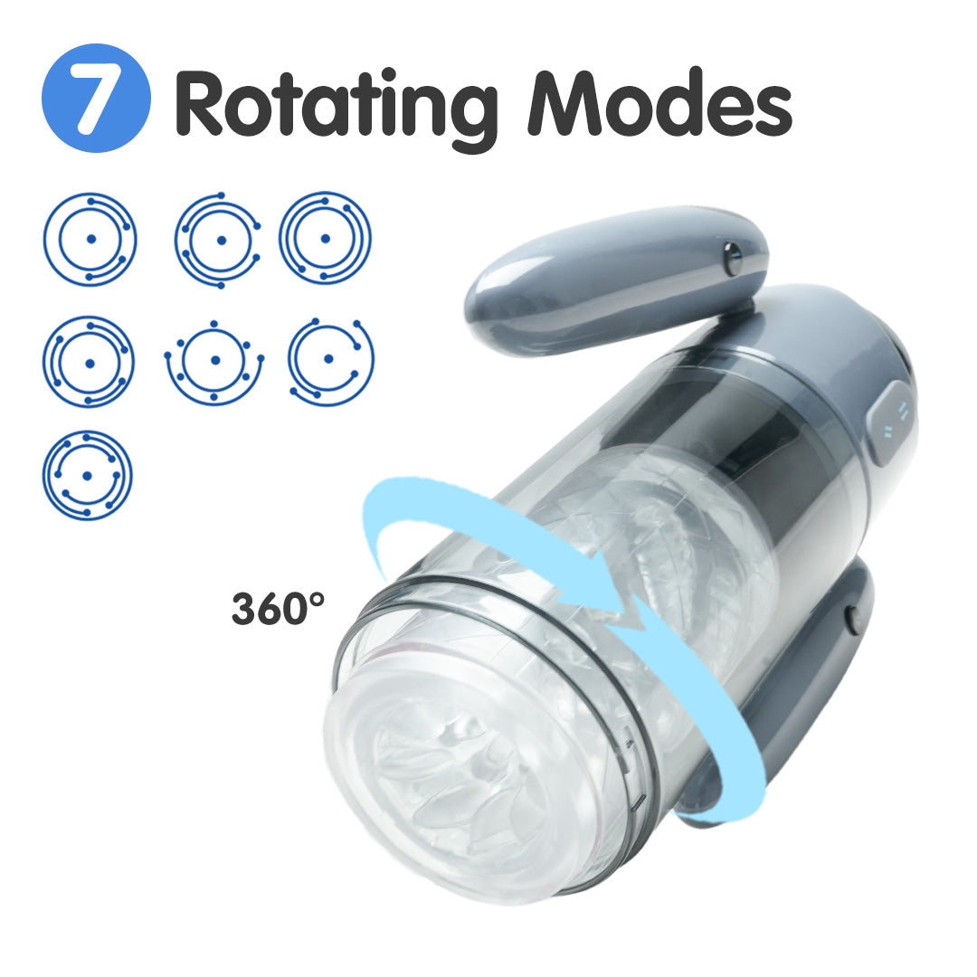 Nova Robot Telescopic Vibrating Male Masturbator