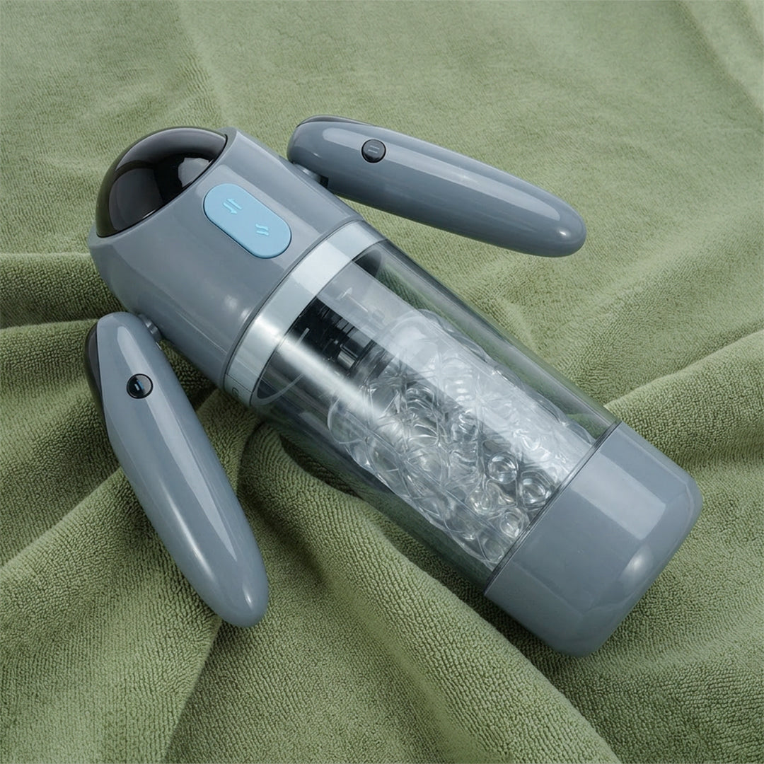 Nova Robot Telescopic Vibrating Male Masturbator