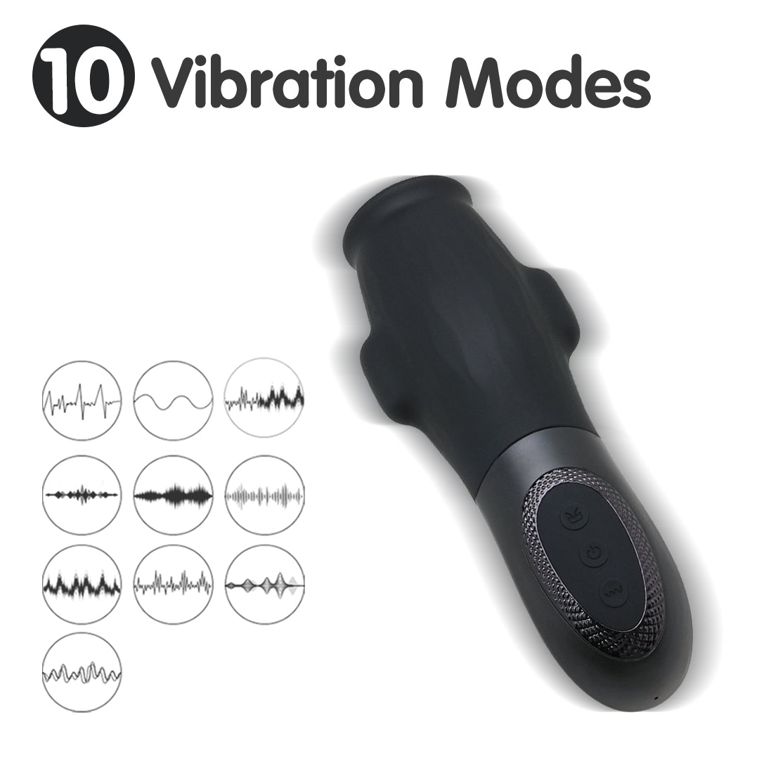PulseFlow Vibrating & Suction Male Masturbator