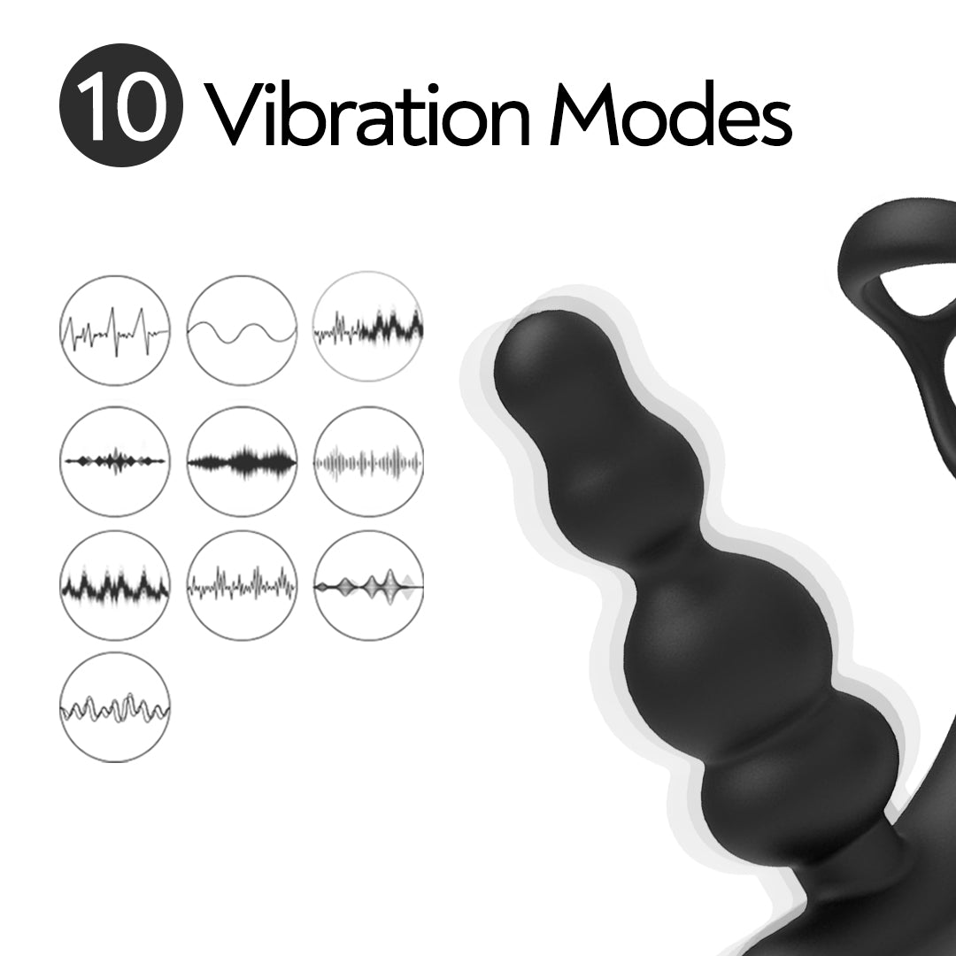 Intima Remote Control Rotating Prostate Massager Cock Ring