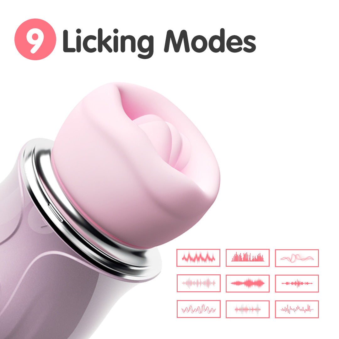Opal Sucking & Licking Vibrator