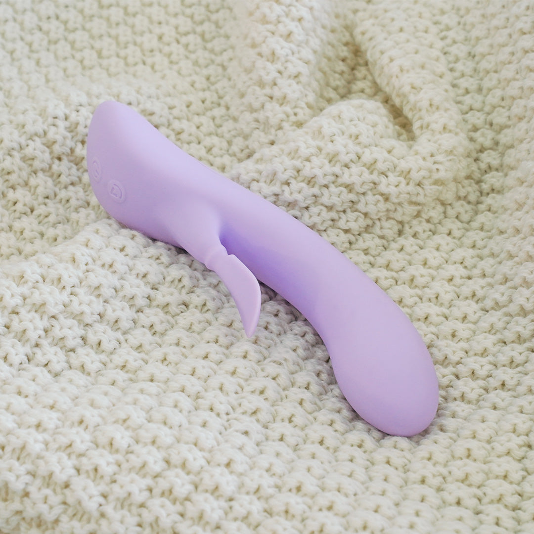 Violet Bloom Flapping Rabbit Vibrator