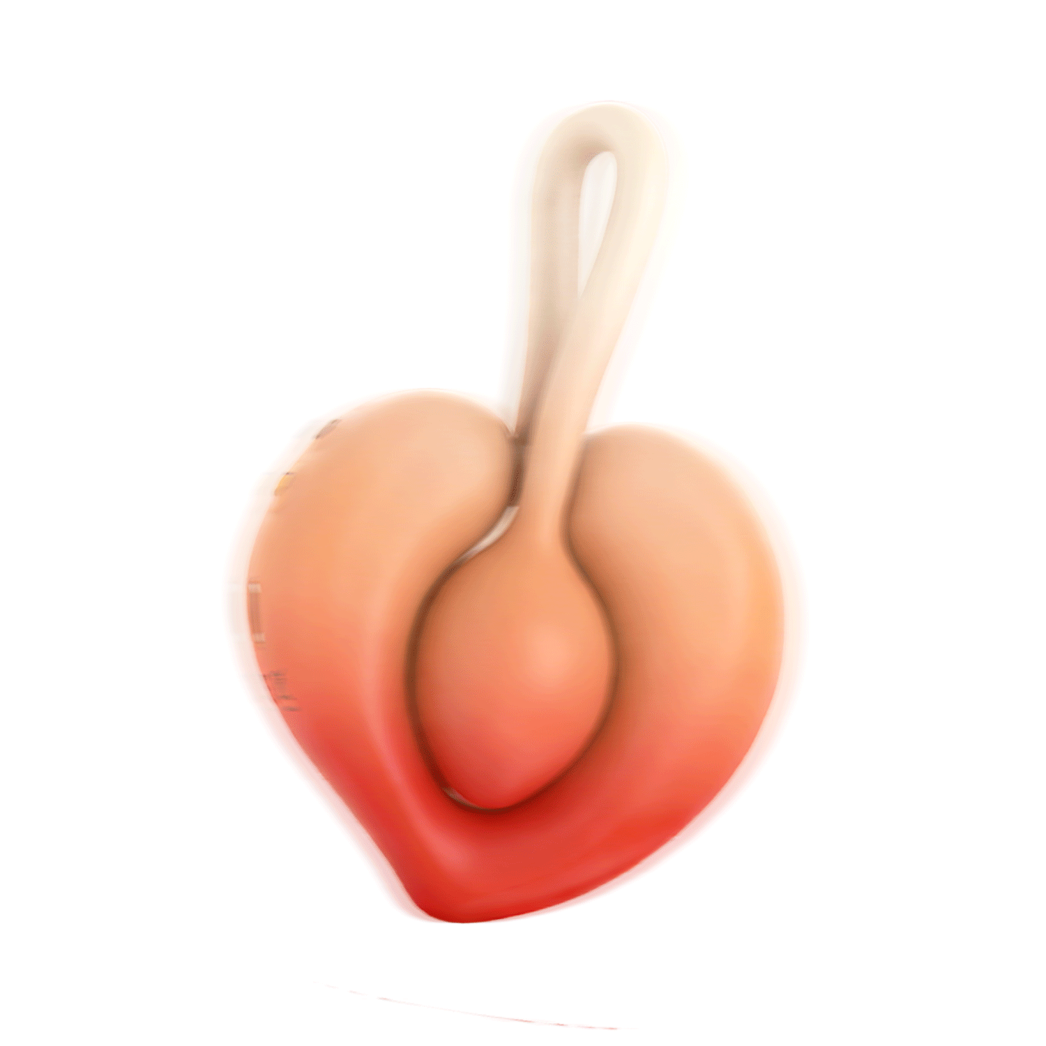 Blush Peach Couples Egg Vibrator