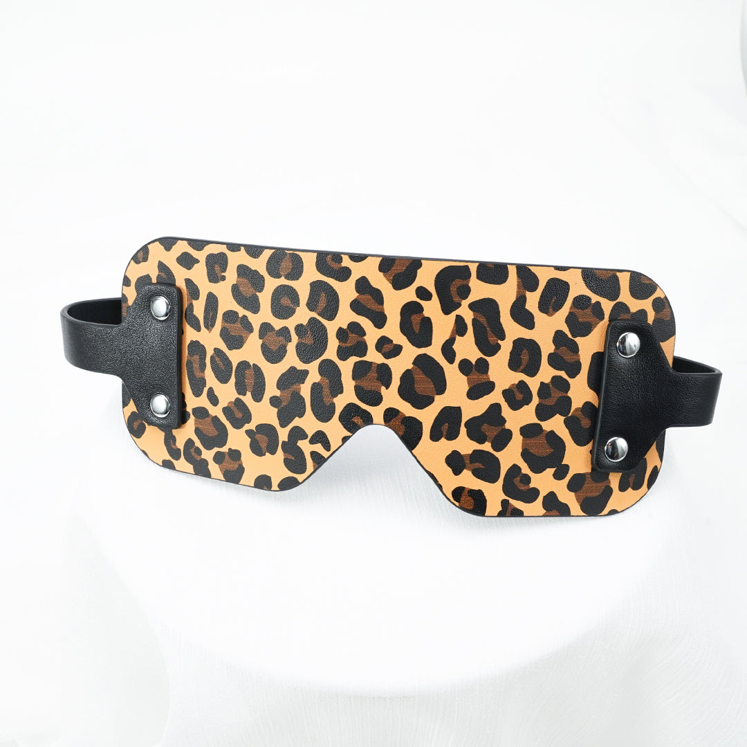 Leopard Print Eye Mask