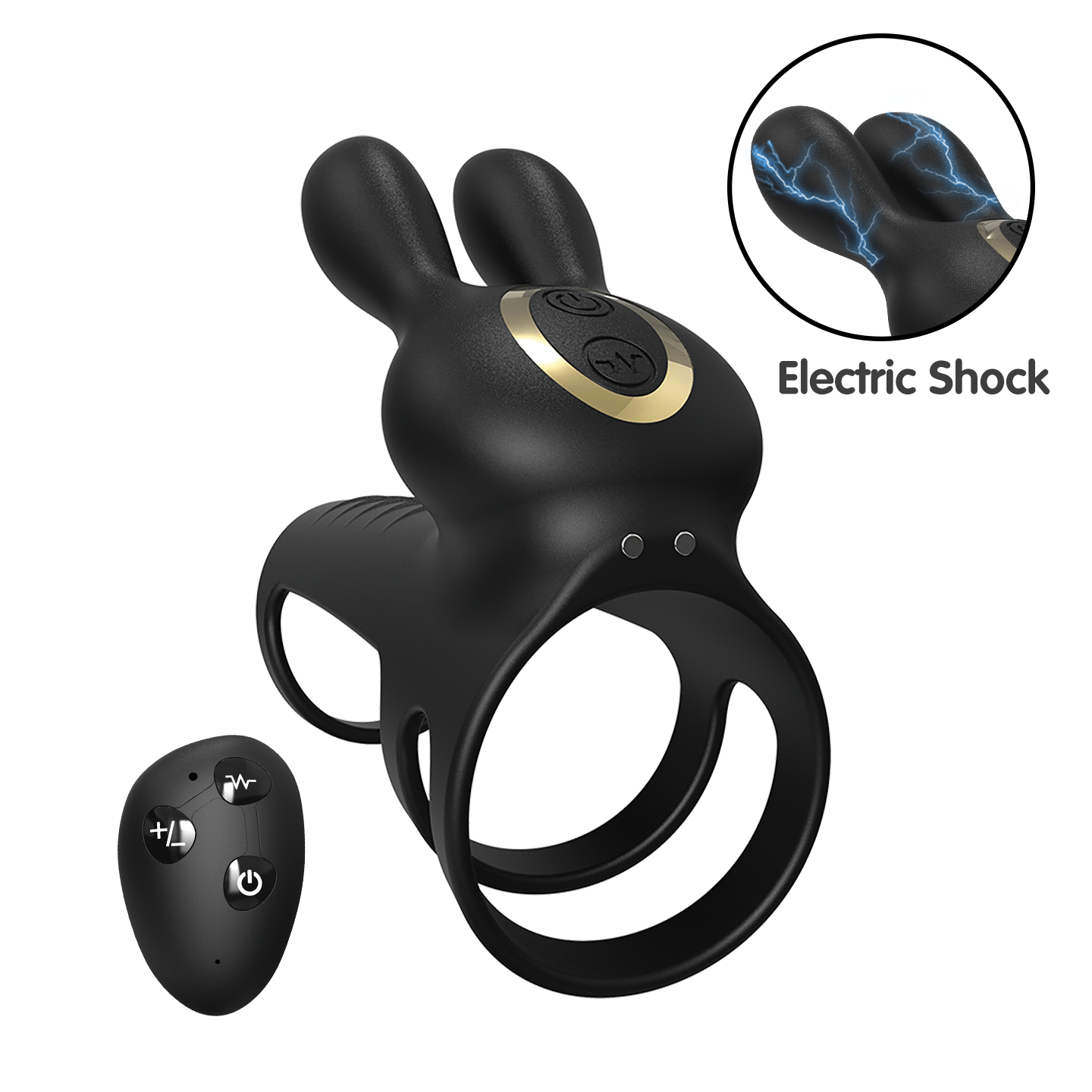 E-Bunny Vibrating Electric Cock Ring