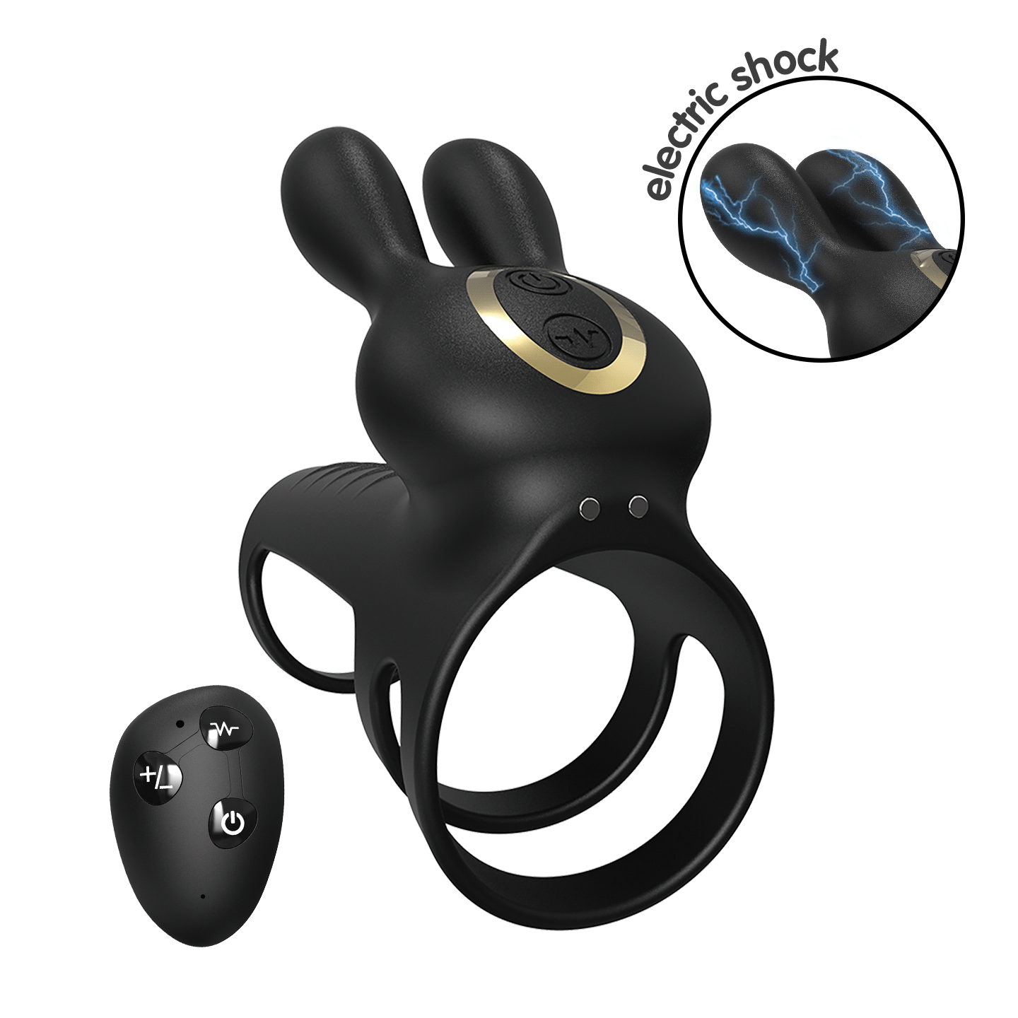 E-Bunny Vibrating Electric Cock Ring